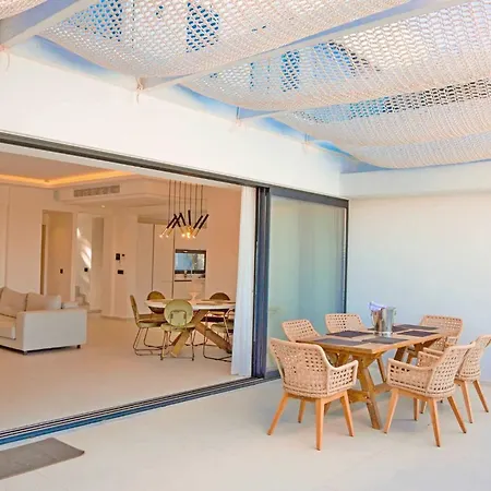 Gatsby Rhodes-Brand New Seaview Villa Asgourou Exterior photo