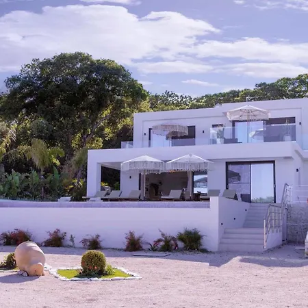 Gatsby Rhodes-Brand New Seaview Villa Asgourou Exterior photo