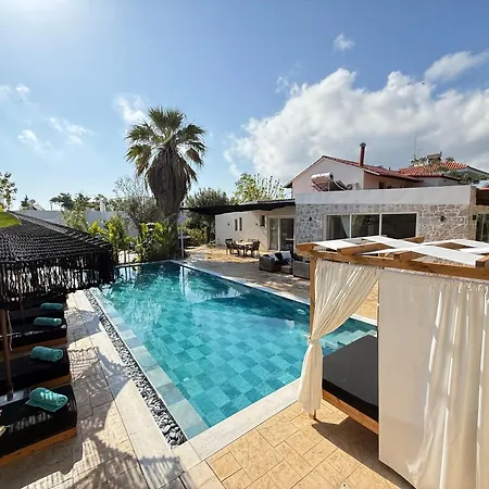 Gatsby Rhodes-Brand New Seaview Villa Asgourou Exterior photo