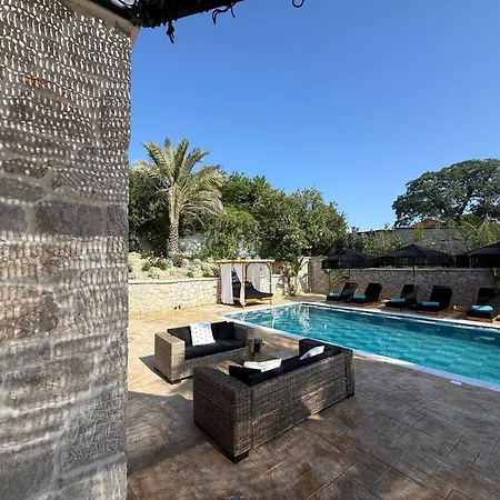 Gatsby Rhodes-Brand New Seaview Villa Asgourou Exterior photo