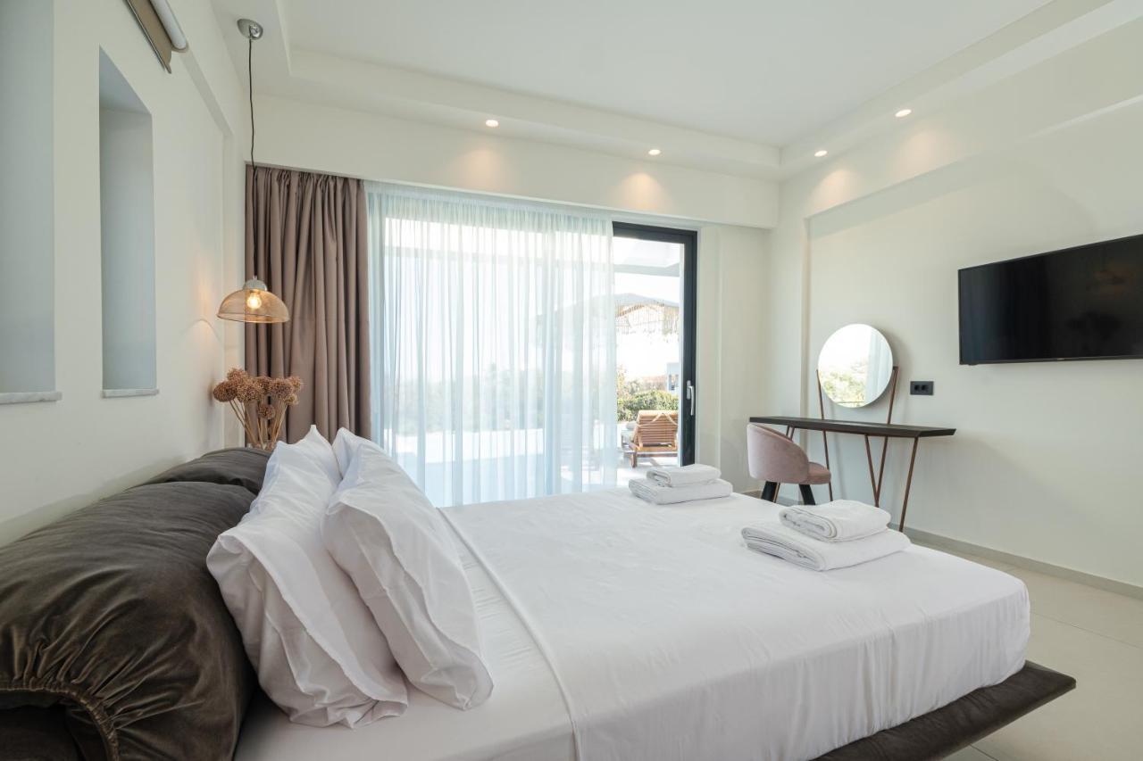 Gatsby Rhodes-brand New Seaview Villa Asgourou