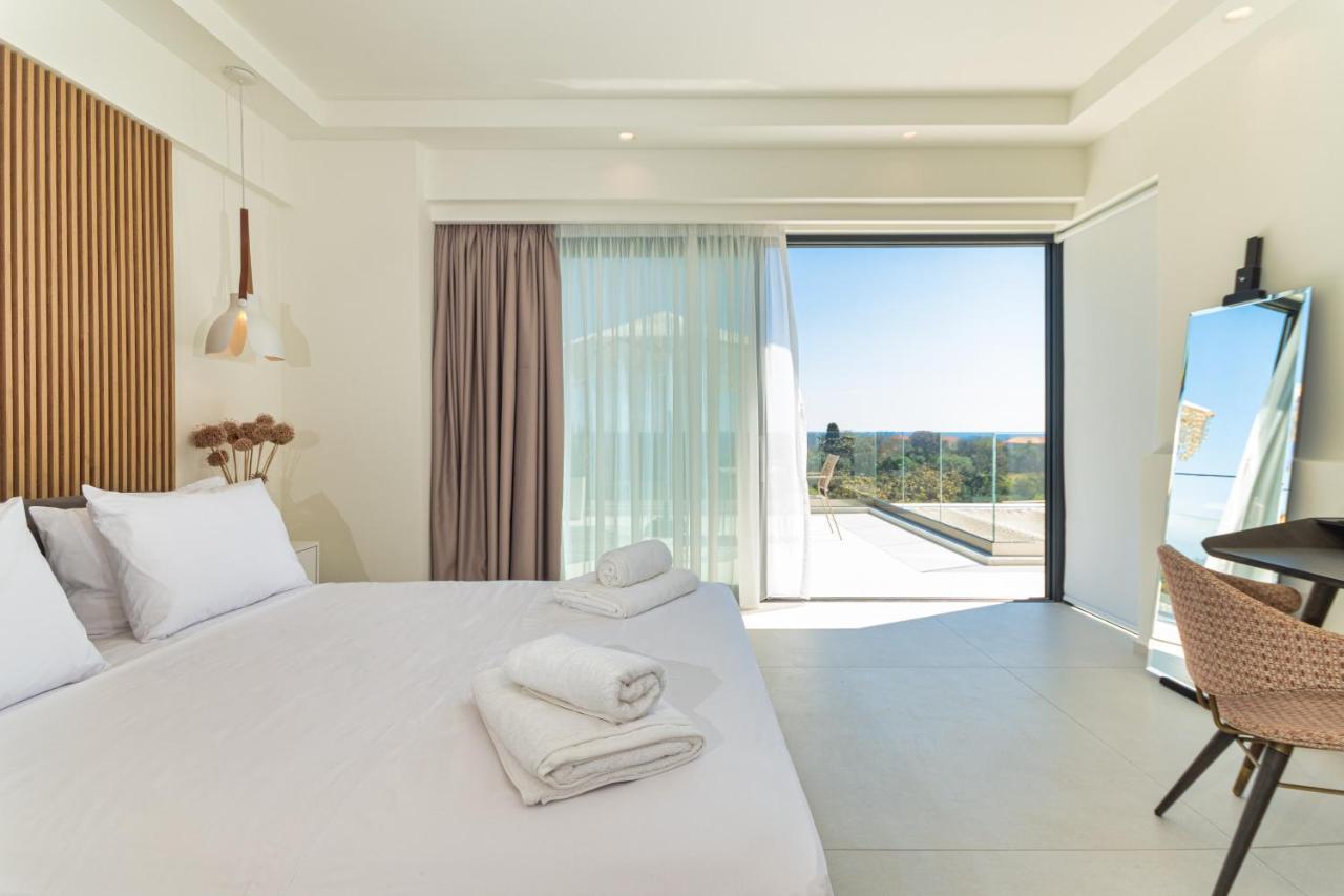 Gatsby Rhodes-brand New Seaview Villa Asgourou